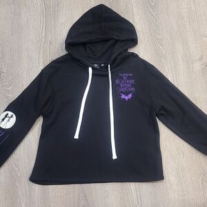 Disney Black and Purple Hoodie - The Nightmare Before Christmas